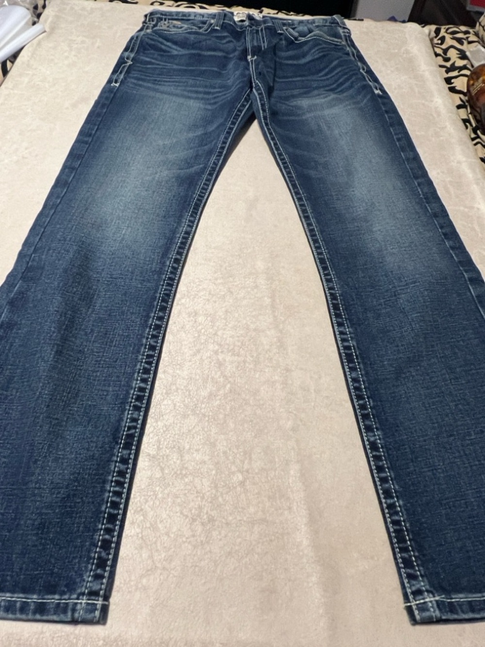 Ariat *NEW* M7 Coltrane Men's Slim Fit Straight Leg Jeans w/Stretch Size 35/34.